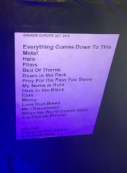 Odense Setlist 2018